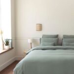 Washed Gauge Duvet Cover Set Queen Size