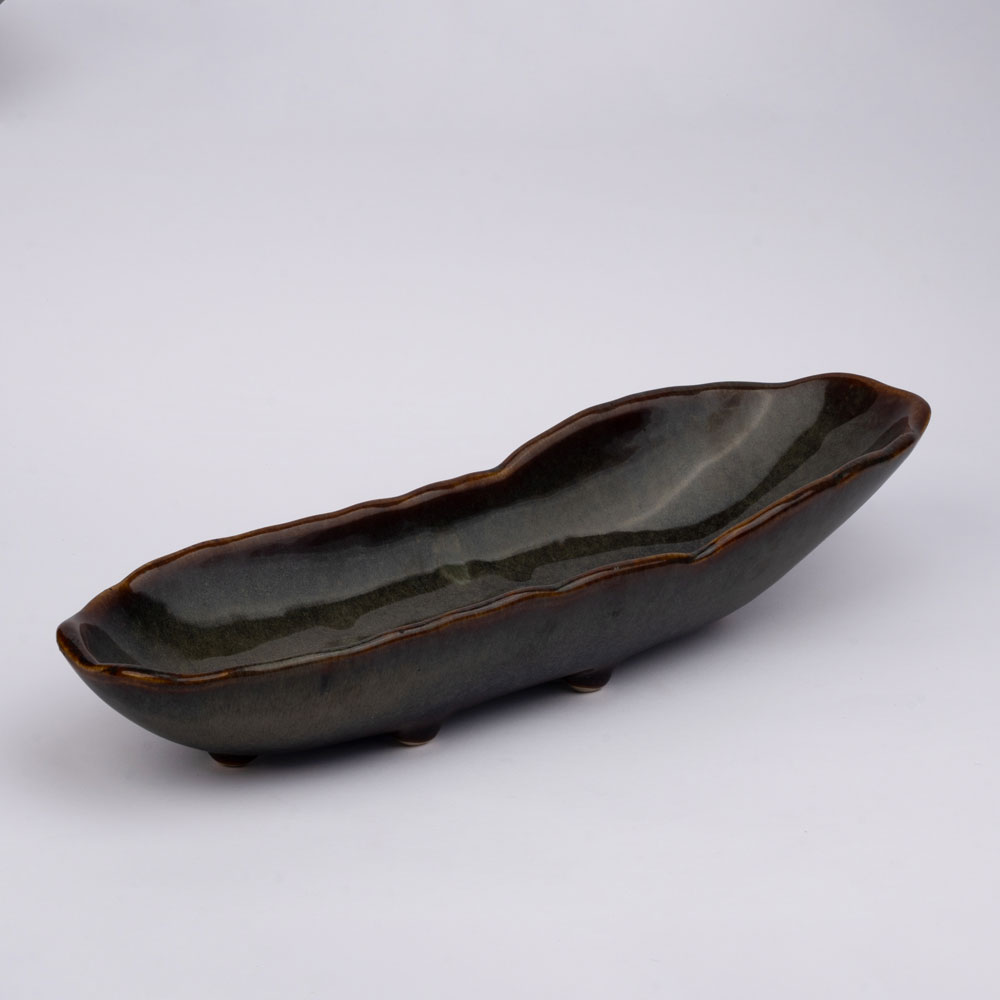ARTHE-TBL-06-1 Ceramic Long Platter — Hand-Picked Serving Platter - Image 1