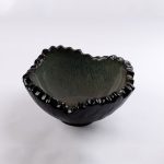 Ceramic Diamond Cut Bowl — Hand-Picked Serving Bowl
