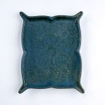 Blue Apex Plate - Deep Teal Blue